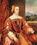 TIZIANO Vecellio Empress Isabel of Portugal r oil on canvas